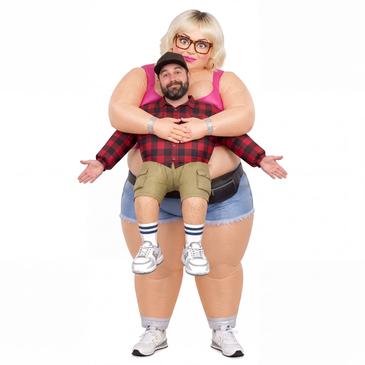 MyCrazyWife inflatable costume, front view